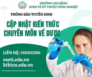 KHÓA HỌC CẬP NHẬT KIẾN THỨC CHUYÊN MÔN VỀ DƯỢC