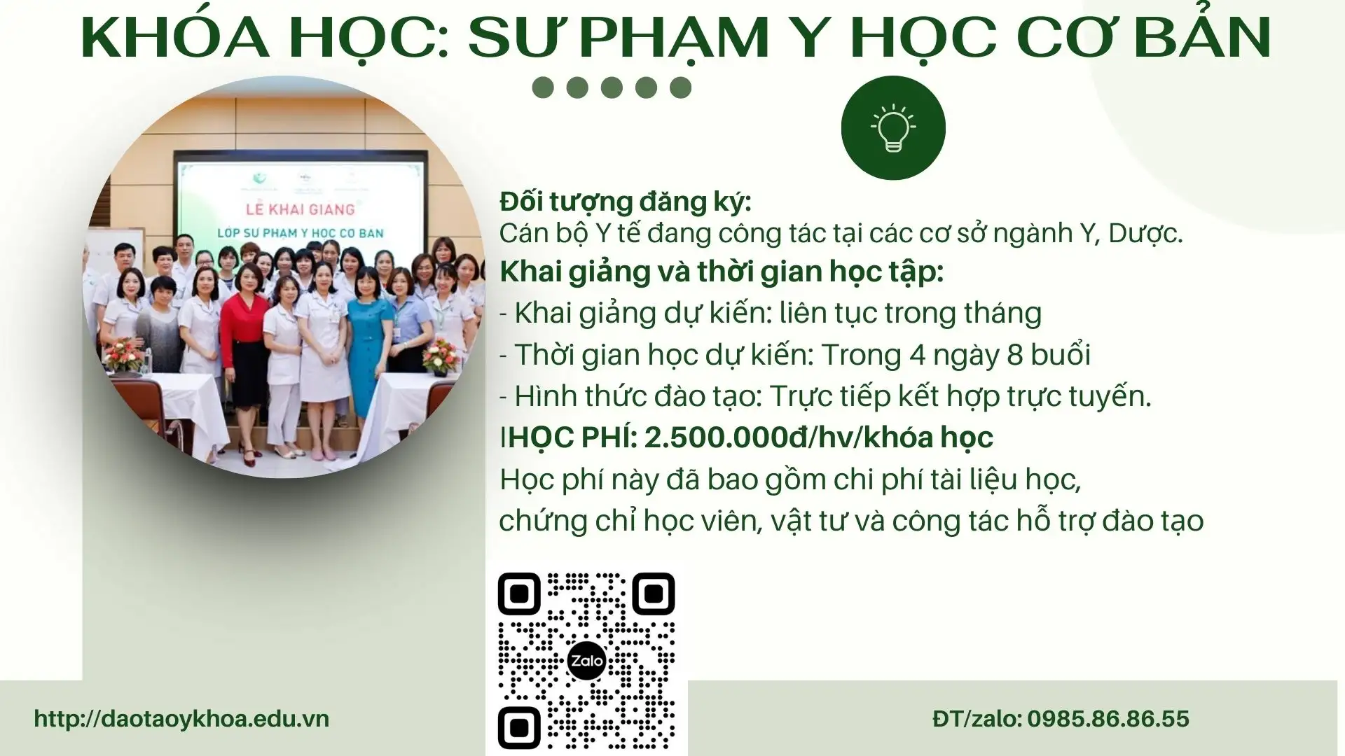 Đào tạo và cấp chứng nhận CME liên tục