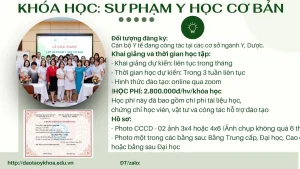 Bồi sưỡng nghiệp vụ sư phạm y học